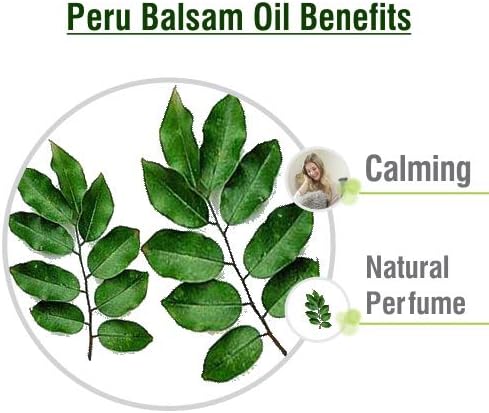 Crysalis Peru Balsam Oil | טהור וטבעי שמן אתרי לא מדולל תקן אורגני | מושלם ומשמש לטיפול